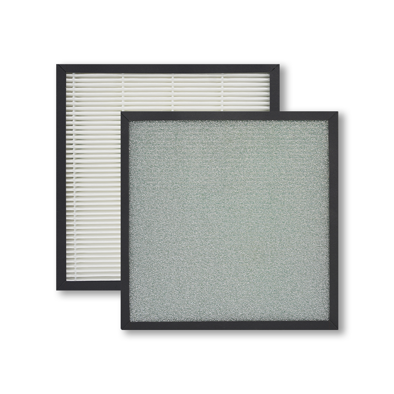 Filtro combinado de alta eficiencia con iones de plata.